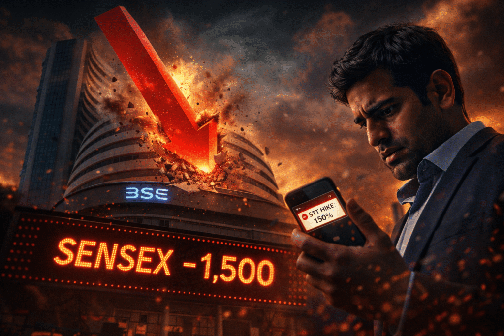Budget 2026 Market Crash Sensex Drop Reasons 