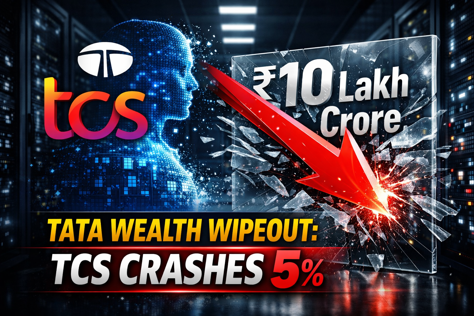 TCS Share Price Crash