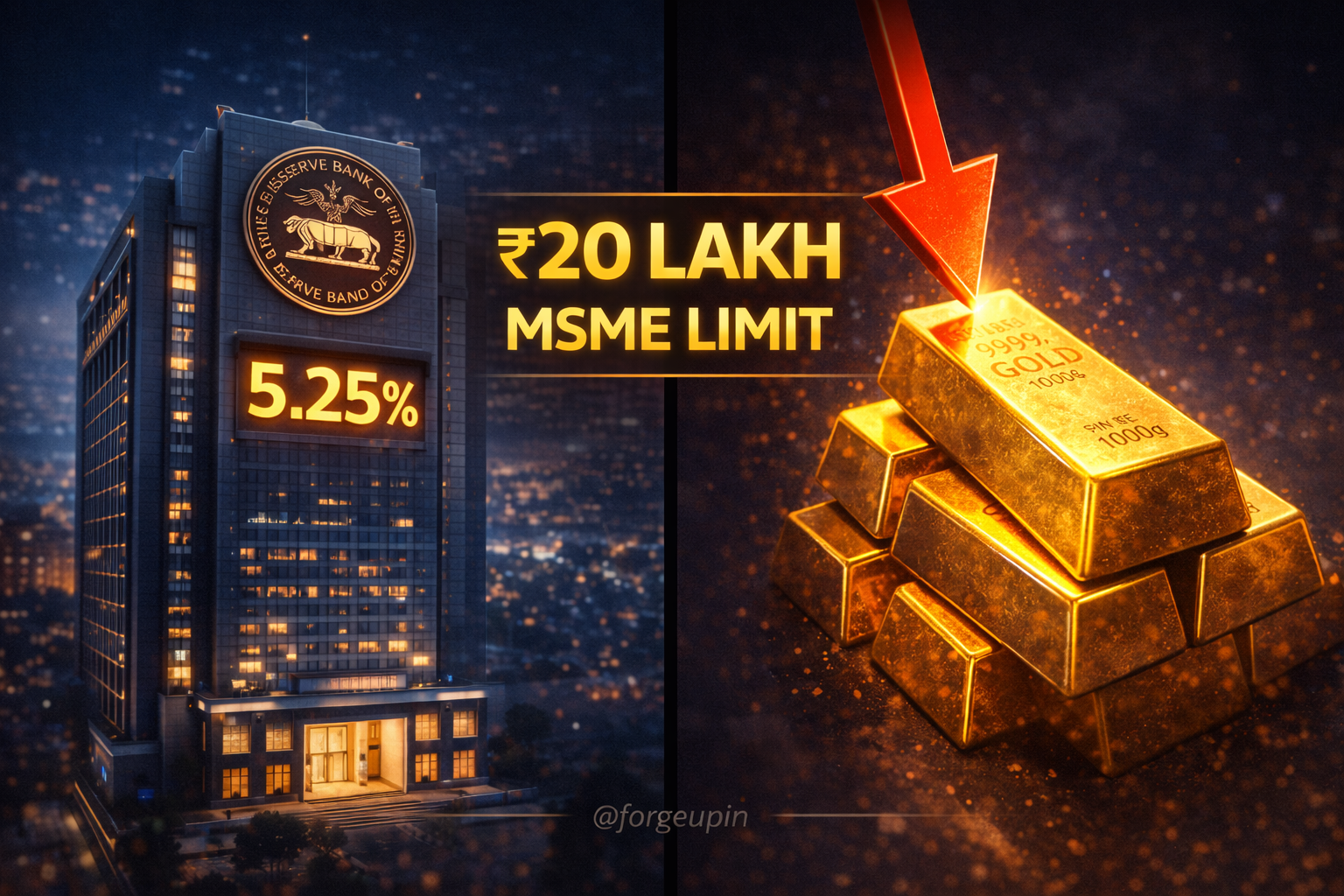 RBI Policy February 2026 Gold and MSME update.