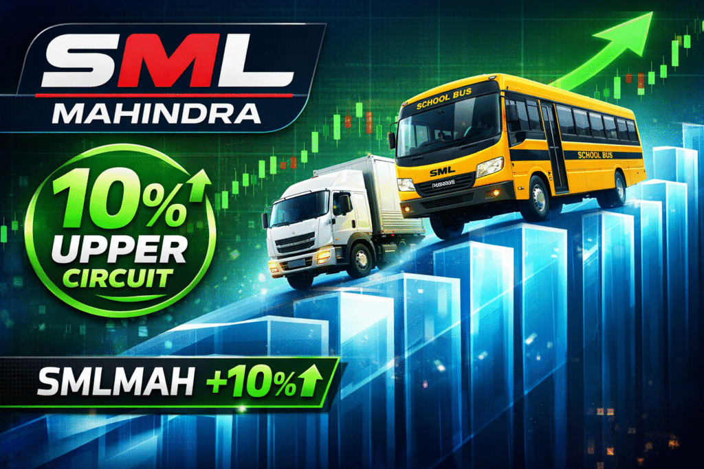 SML Isuzu (SML Mahindra) Share Price Hits Upper Circuit