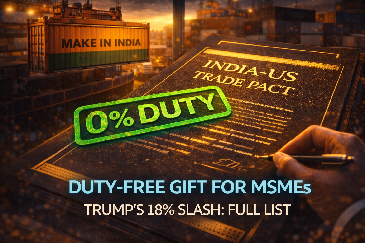 India-US Trade Deal 2026